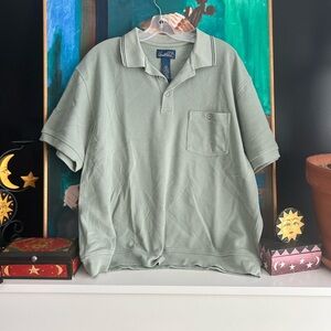 Vintage Arnold Palmer Green Polo Shirt Large